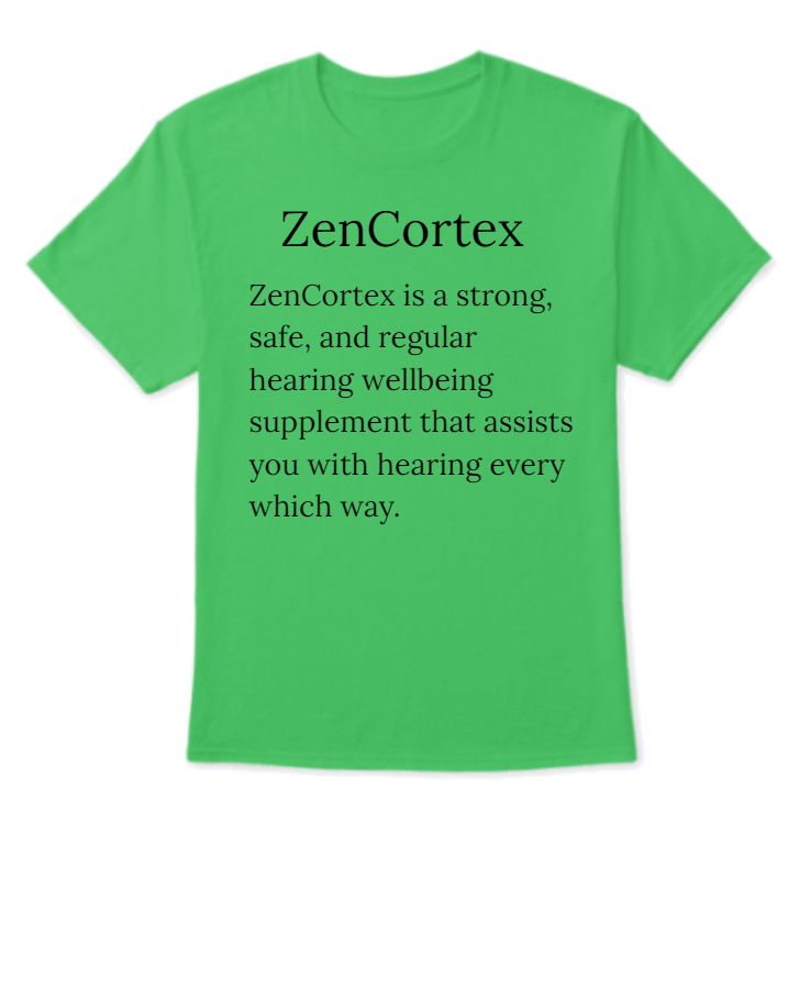 ZenCortex Reviews 2024 [Best Hearing Support Drops For Tinnitus] ZenCortex Ingredients Exposed? - Front