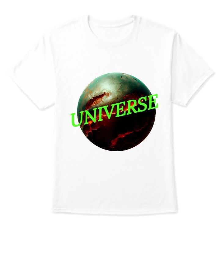 universe desgine tees - Front