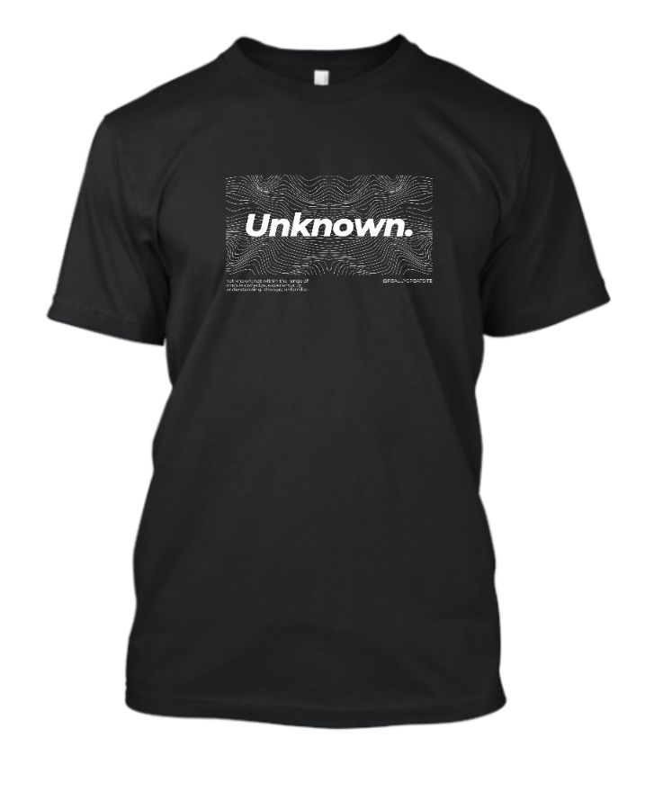 unknown printed tshirt - Front