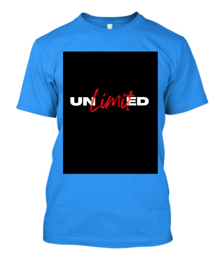 unlimited/half sleev t-shirt - Front
