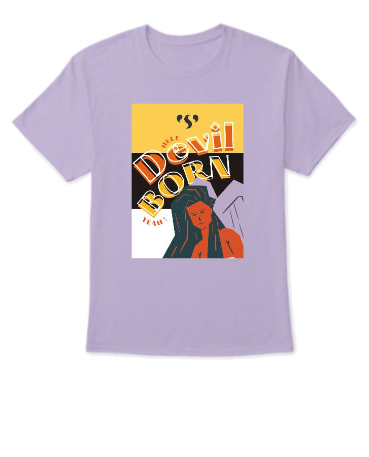 Devil Born t-shirt - Front