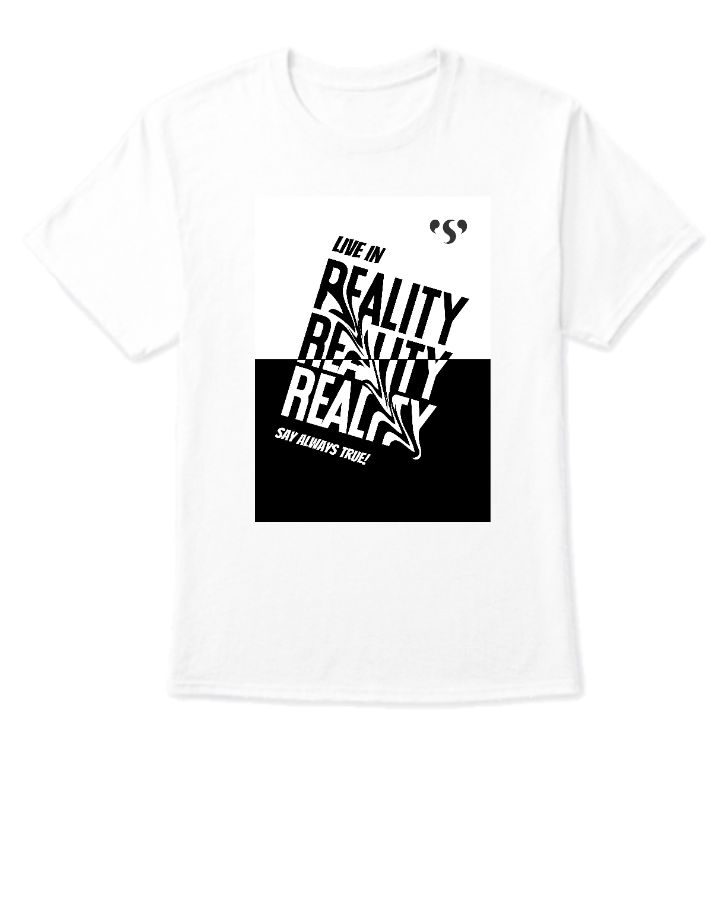 Distorted Reality t-shirt. - Front