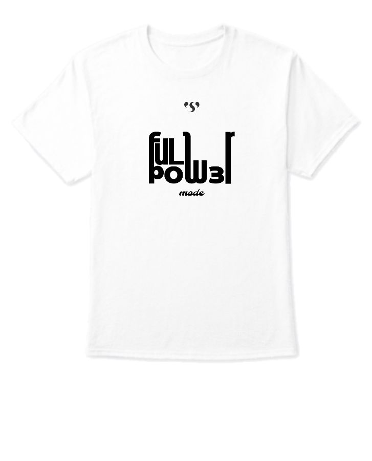 Full power mode t-shirt - Front