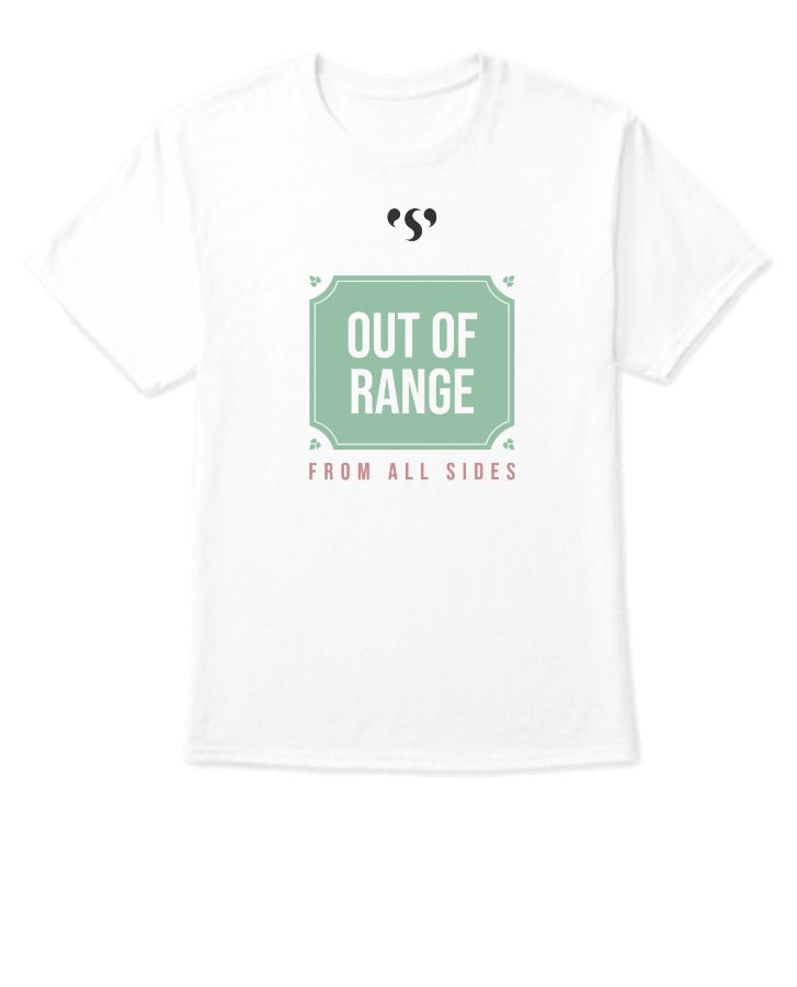 OUT OF RANGE t-shirt - Front