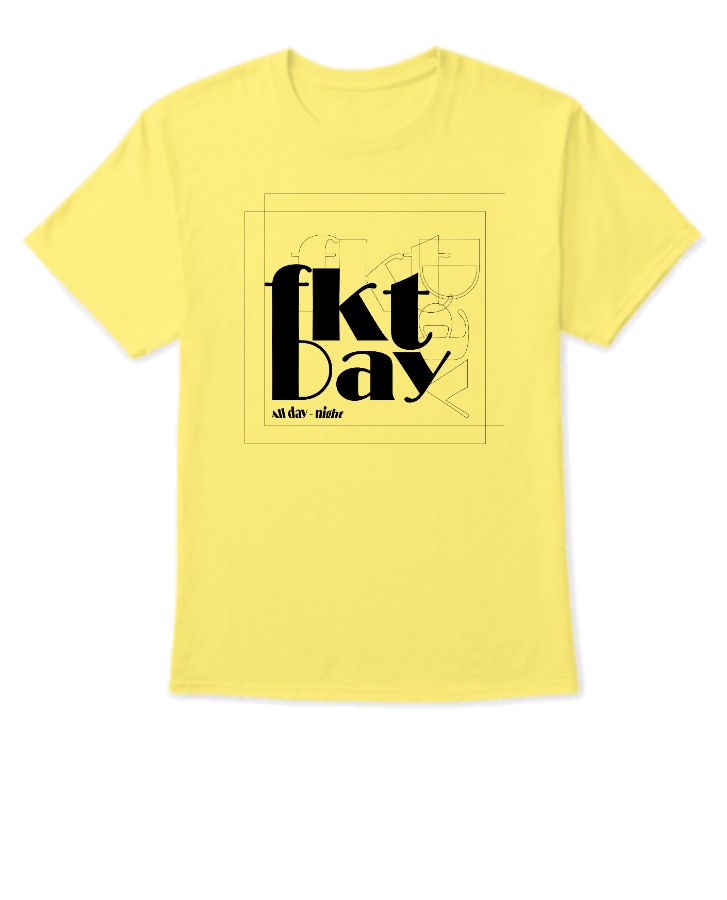 fkt day t-shirt - Front