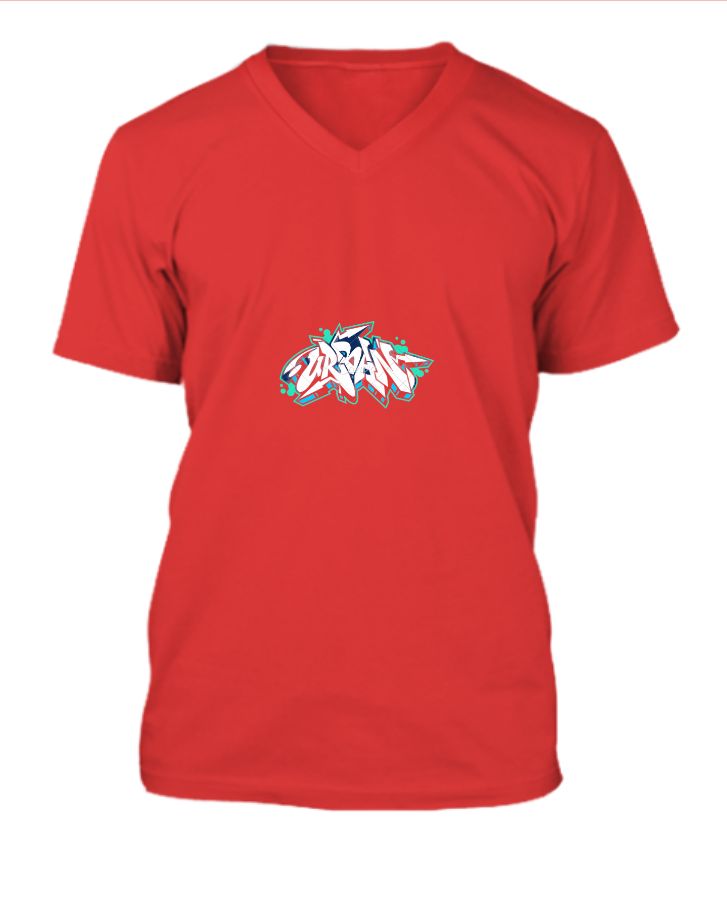 v-neck tee - Front