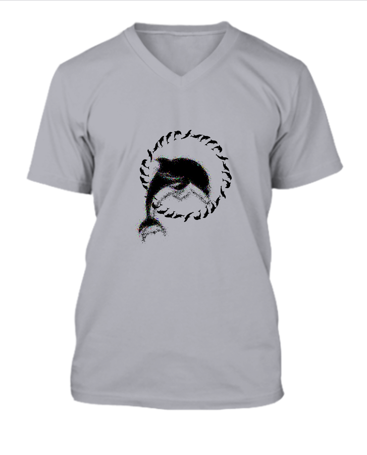 v_Neck _T shirt - Front