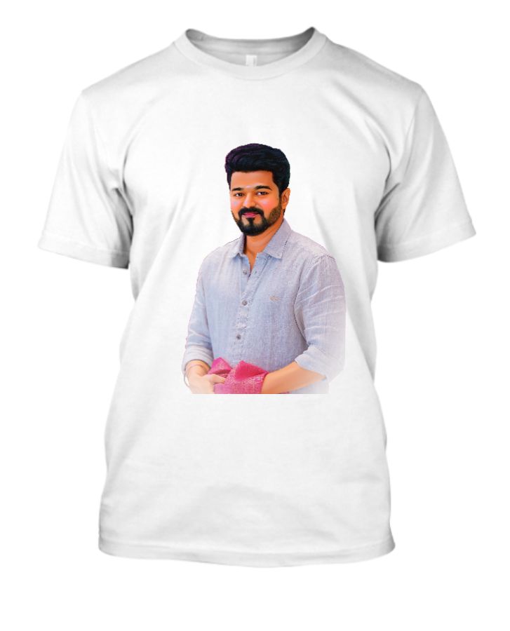 vijay tshirt leo - Front