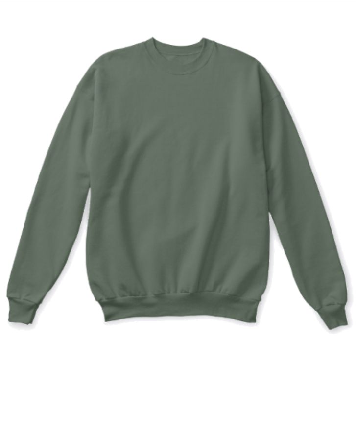 vintage designed sweatshirt - Front