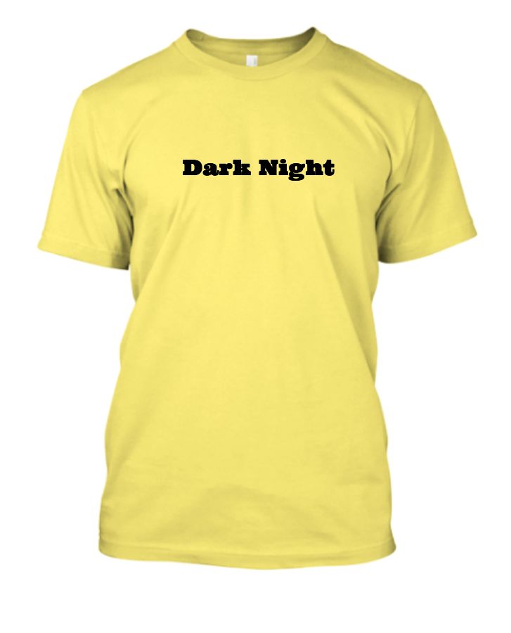 Dark Tshirt - Front