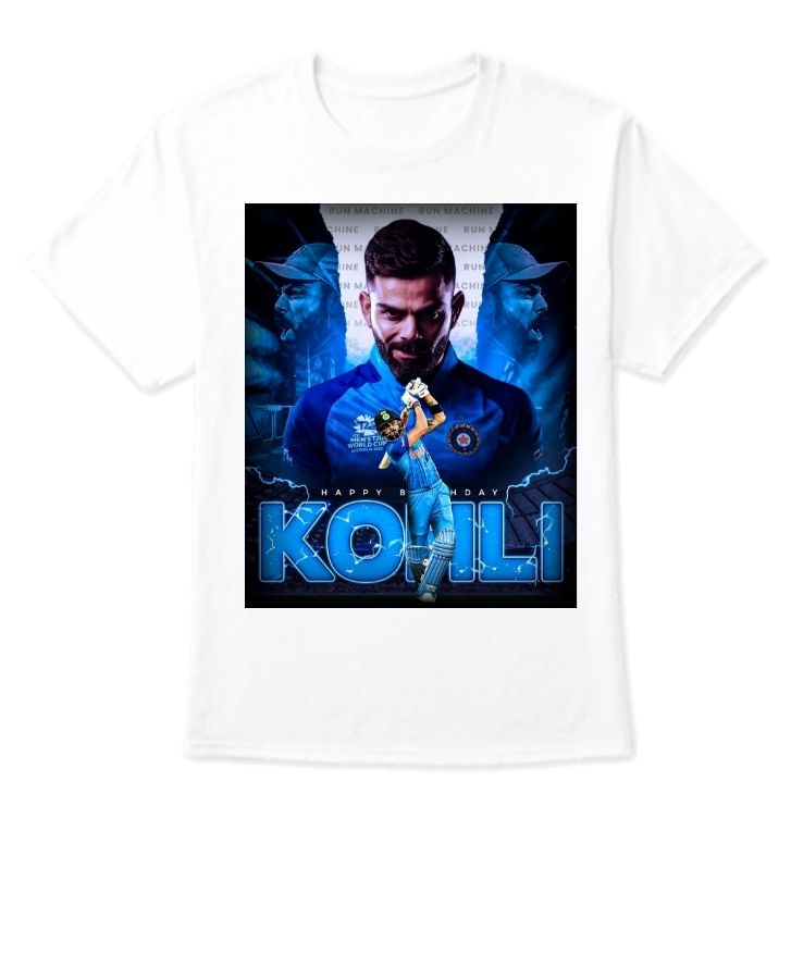 Virat Kohli T-shirt for Men and Women - Front