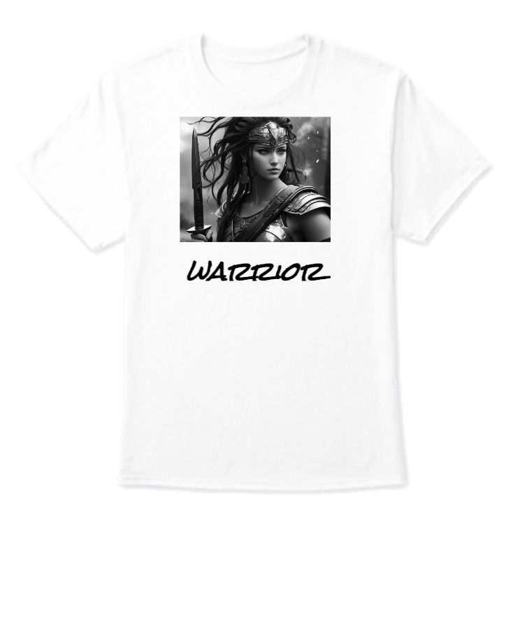warrior tshirt - Front