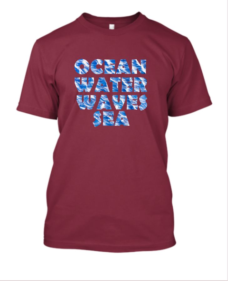 water t-shairt - Front