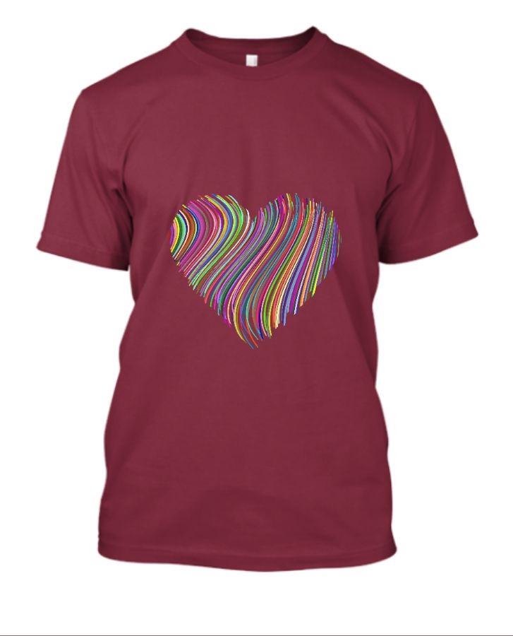 heart t-shirt - Front