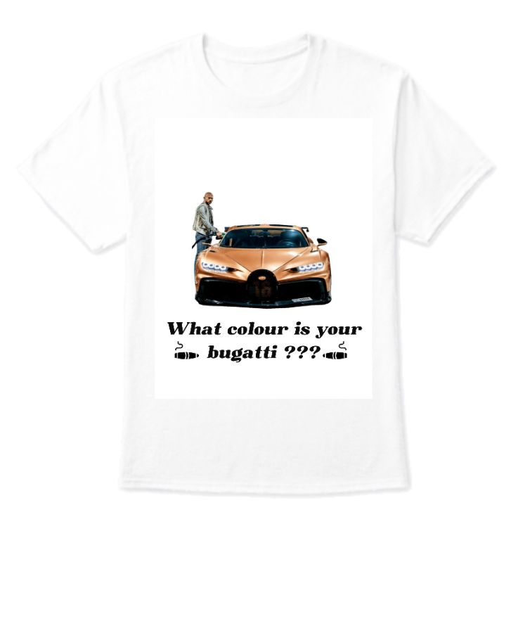 what colour is your bugatti andrew tate  - Front