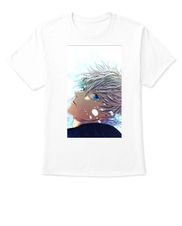white haf t-shirt for mans  - Front
