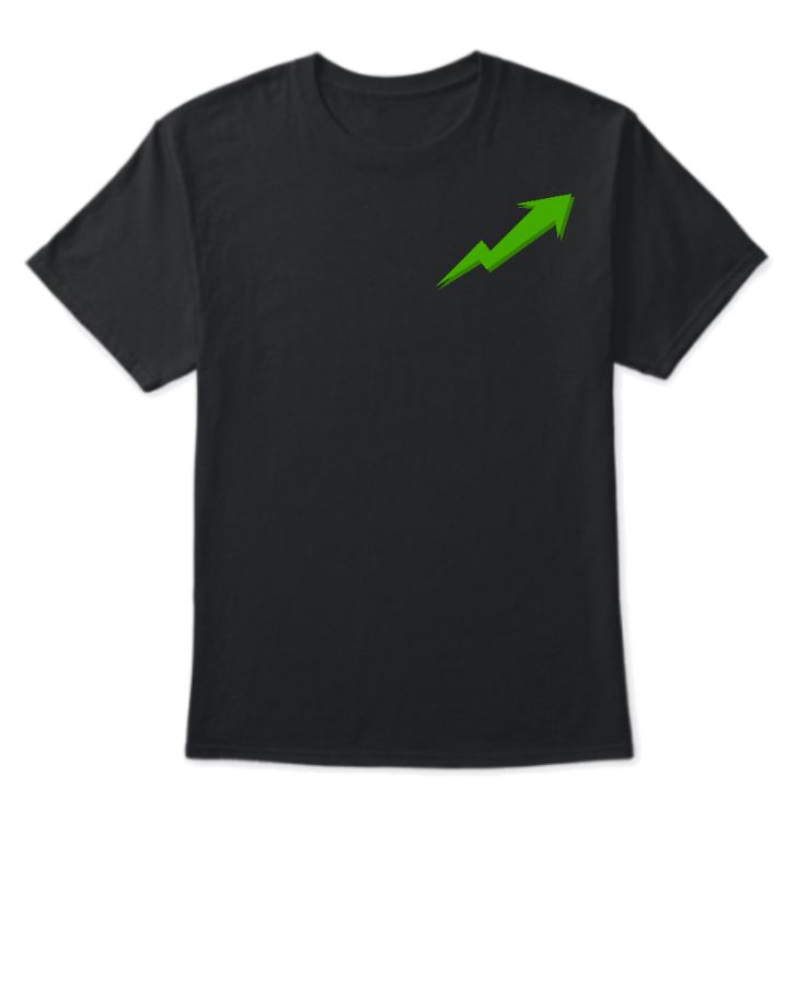 black t-shirt - Front