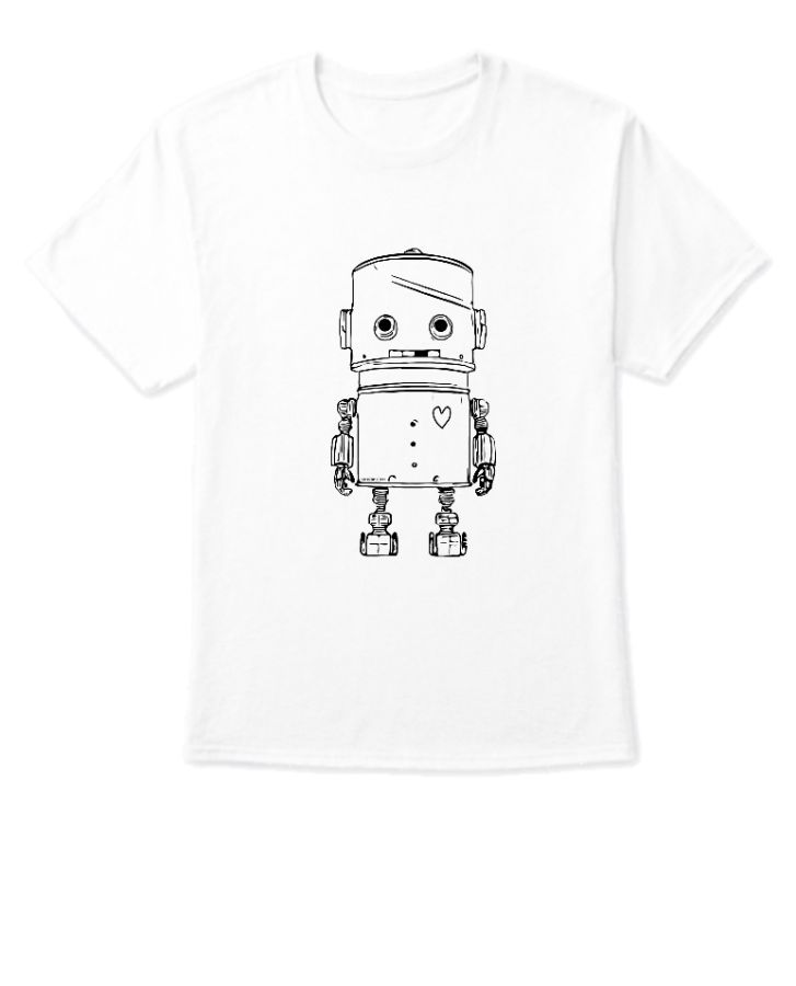 wite high quality t shirt - Front