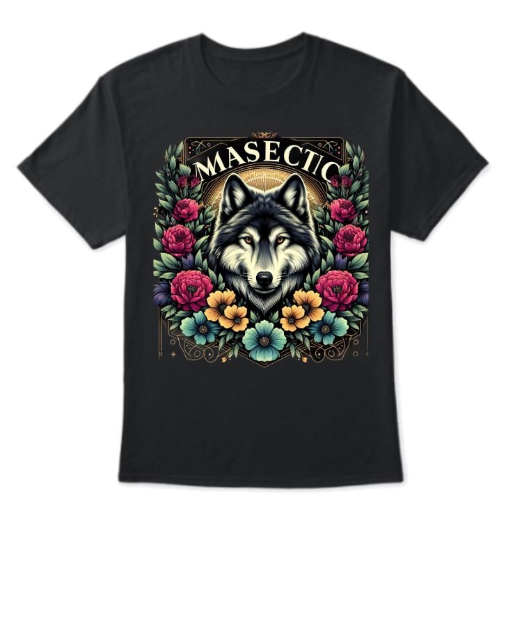 wolf t shirt best  - Front