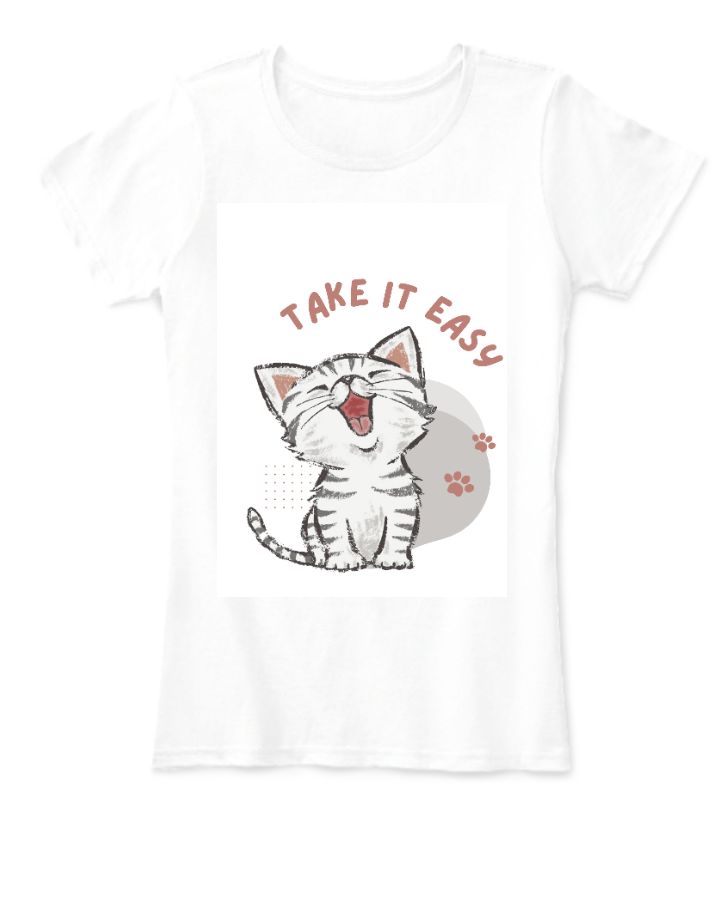 womens best t shirt cat lover - Front