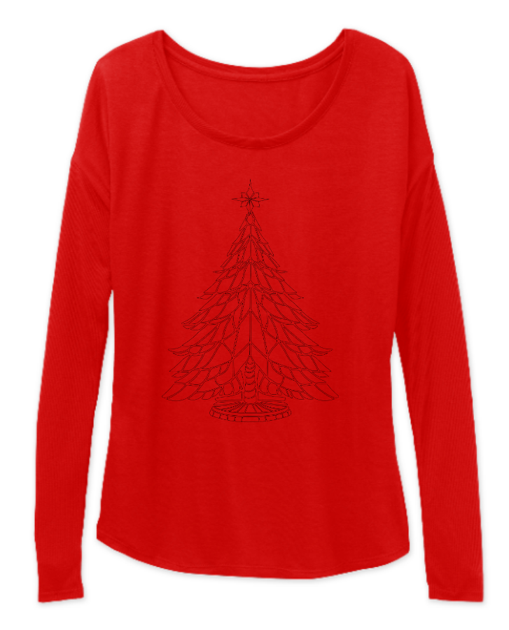 women's full sleeve t-shirt with cat design - Front