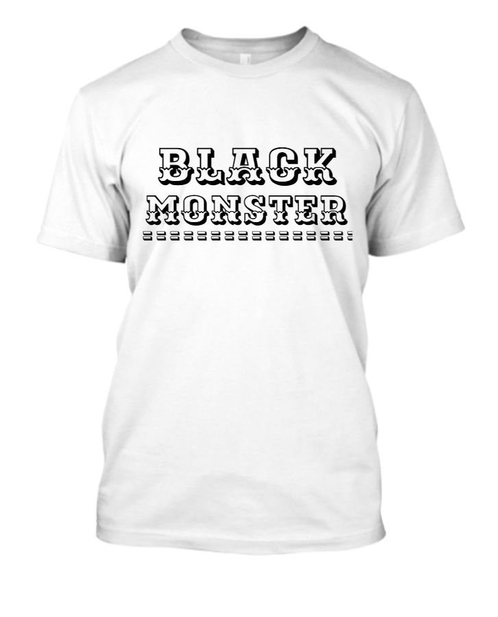 zarko t-shirt BLACK MONSTER - Front