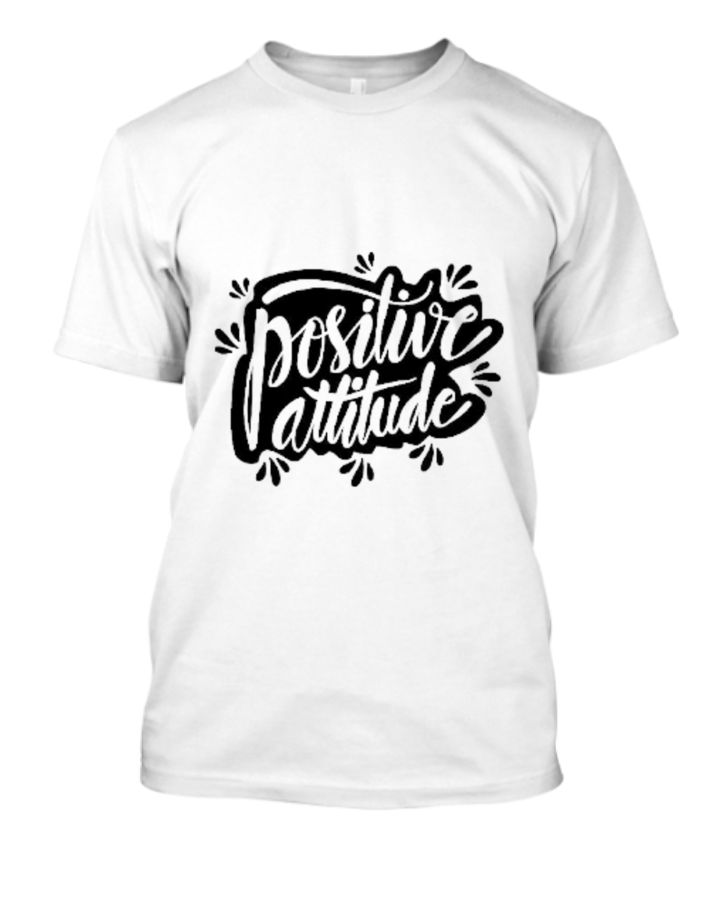 zarko t-shirt positive attitude  - Front