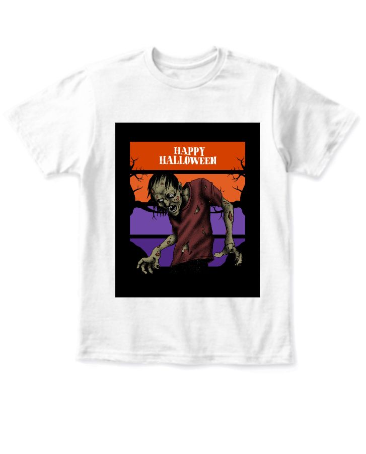 zombie kid tees - Front