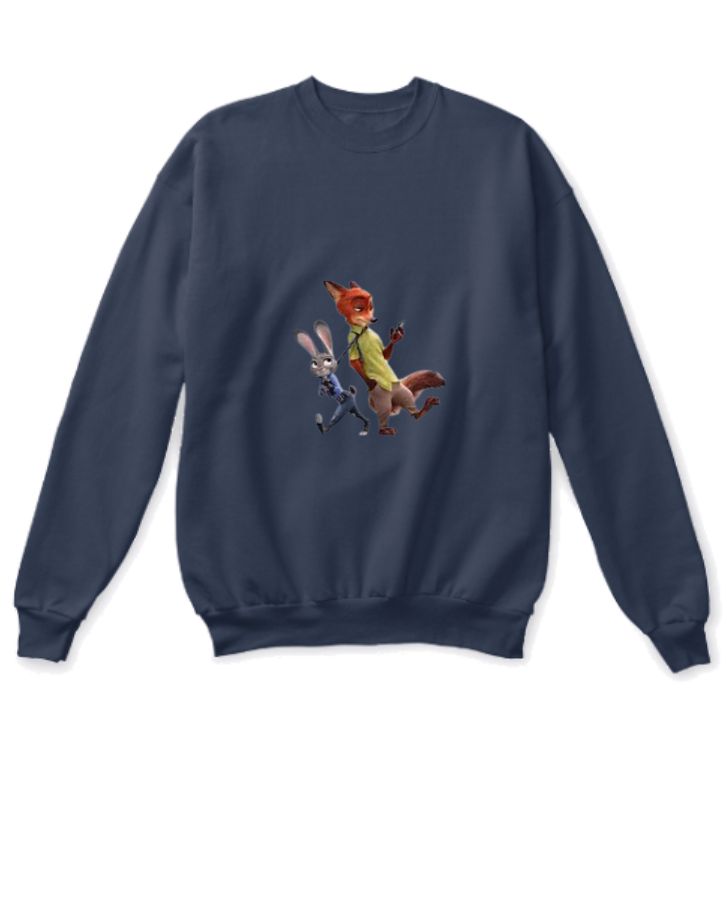zootopia firends sweatshirt - Front