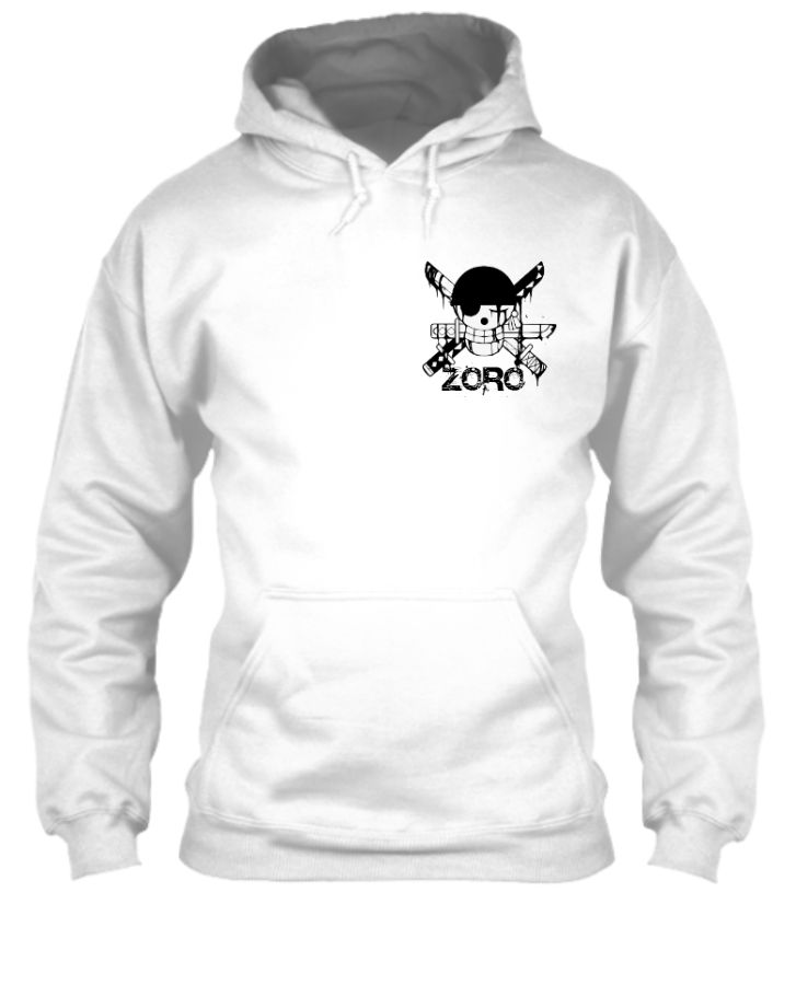 zoro's jollyroger Hoodie - Front